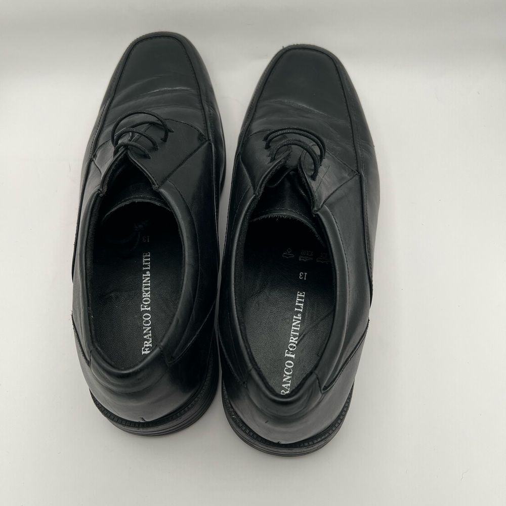 Franco Fortini Lite Men’s Black Dress Shoes – Size 13 - Picture 3 of 5